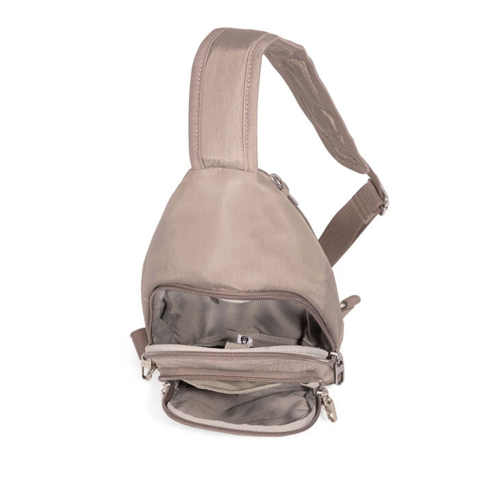 Baggallini Sling Bag Baggallini Securtex Anti-Theft Daytripper Sling