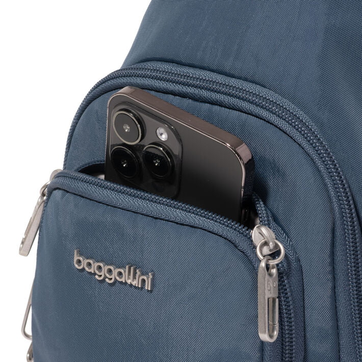 Baggallini Sling Bag Baggallini Securtex Anti-Theft Daytripper Sling