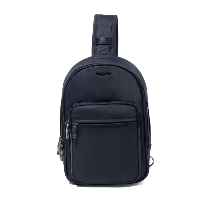 Baggallini Sling Bag French Navy Twill Baggallini Waverly Sling