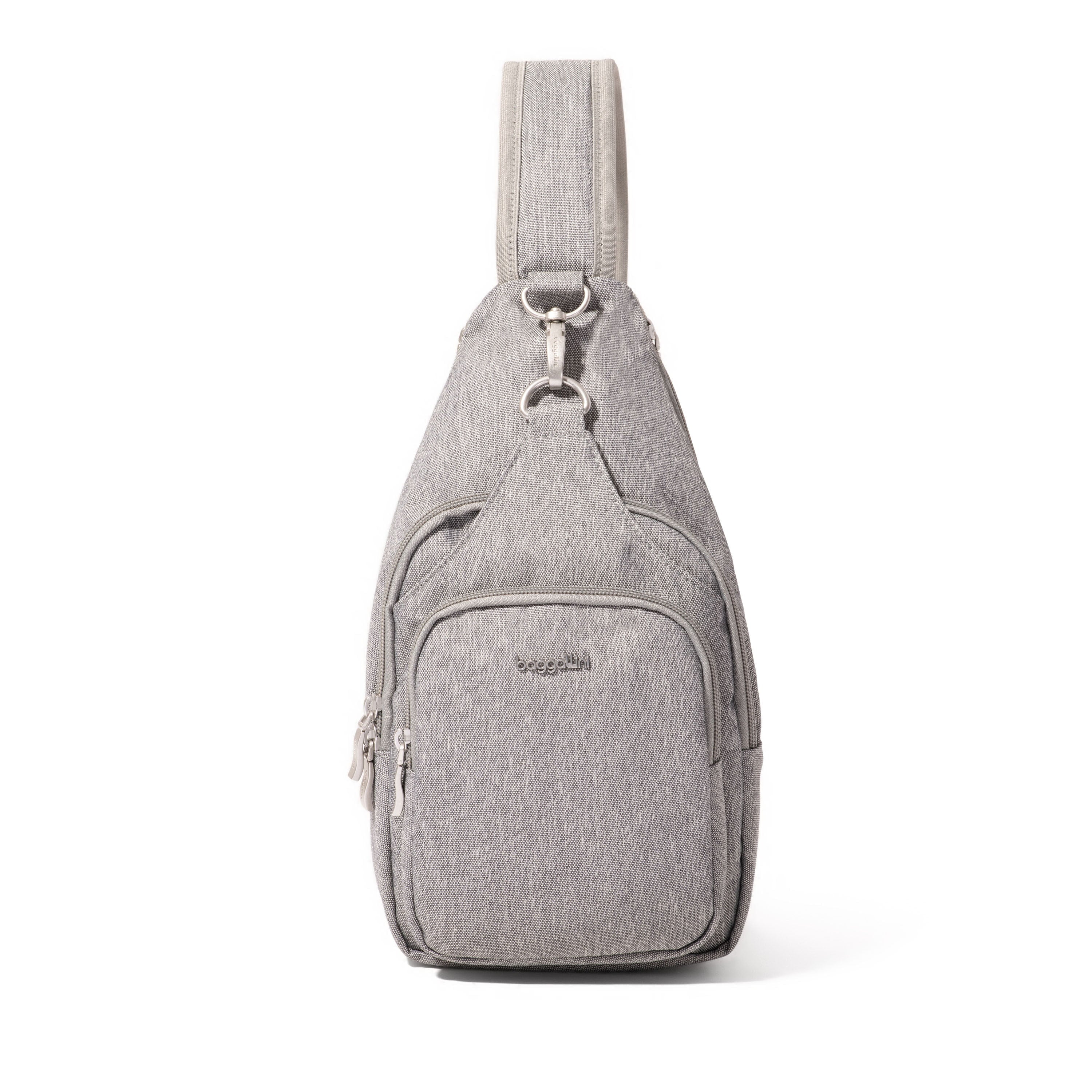 Baggallini Sling Bag Stone Baggallini Manhattan Central Park Sling Bag