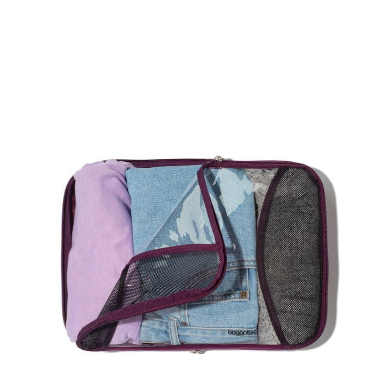 Baggallini Travel Accessories Baggallini 2 Medium / 1 Large Compression Cubes