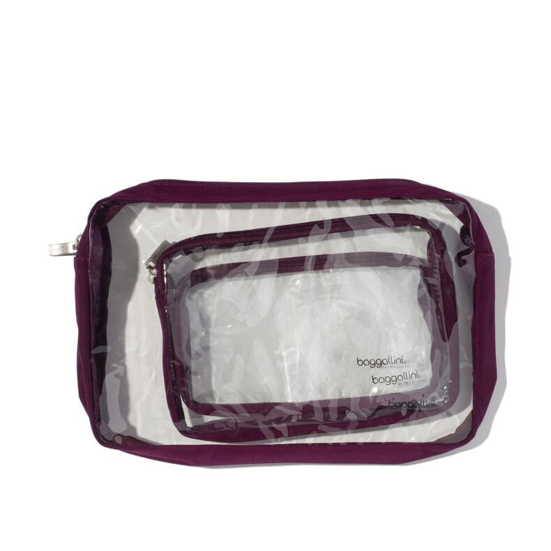 Baggallini Travel Accessories Baggallini Clear Travel Pouches