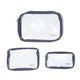 Baggallini Travel Accessories French Navy Baggallini Clear Travel Pouches