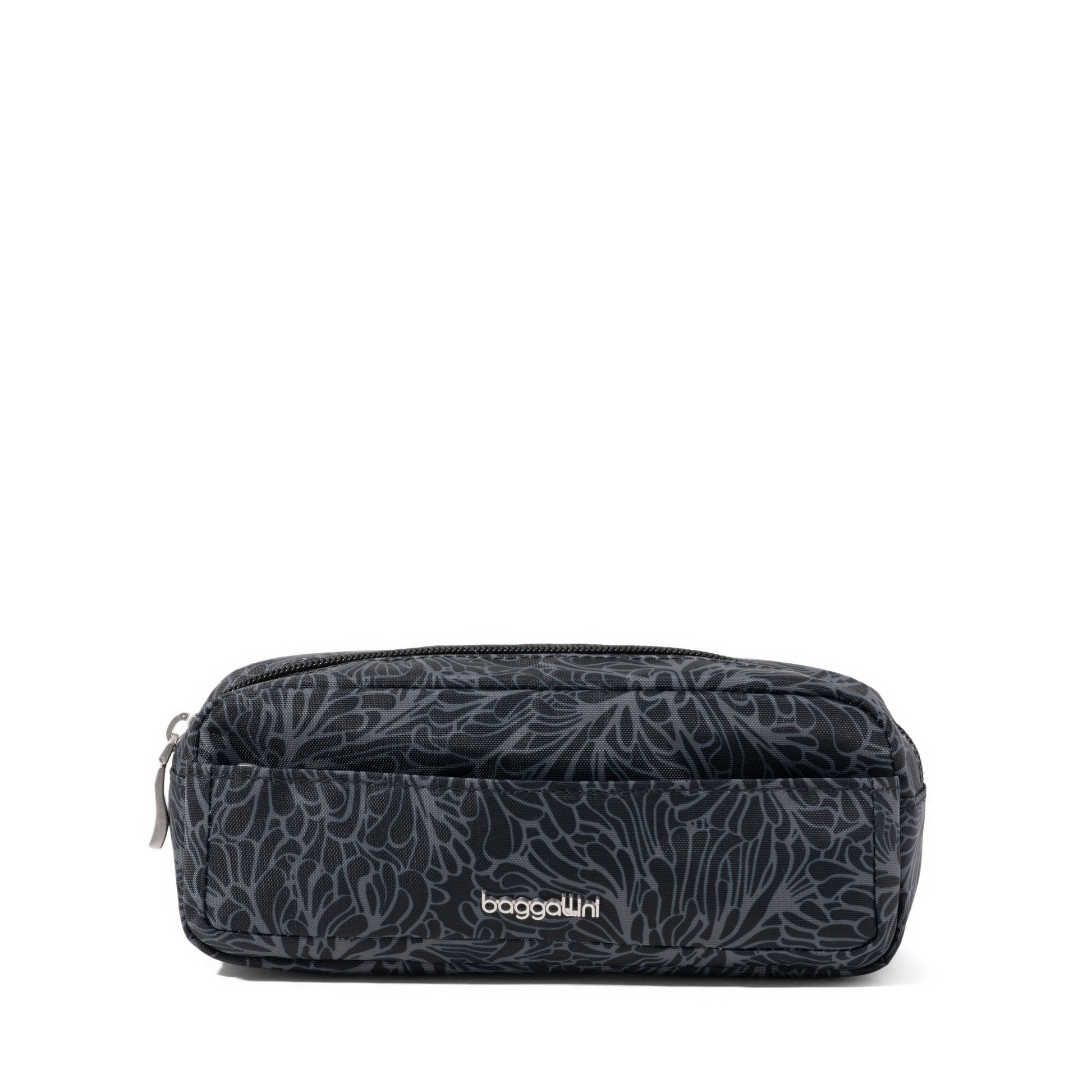 Baggallini Travel Accessories Midnight Blossom Baggallini Long Pocket Cosmetic Bag
