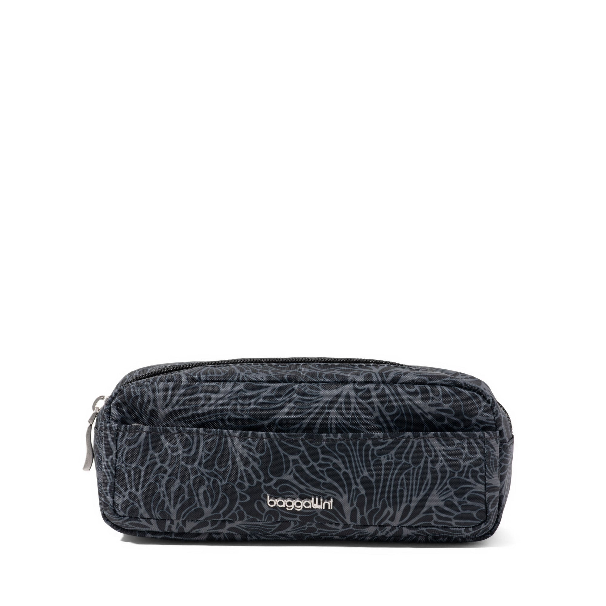 Baggallini Travel Accessories Midnight Blossom Baggallini Long Pocket Cosmetic Bag
