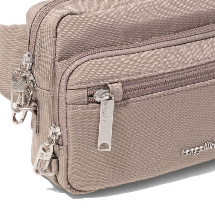 Baggallini Waist Pouches Baggallini Securtex Anti-Theft Belt Bag Sling