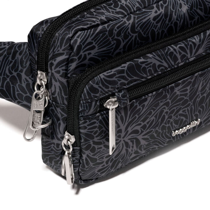Baggallini Waist Pouches Baggallini Securtex Anti-Theft Belt Bag Sling