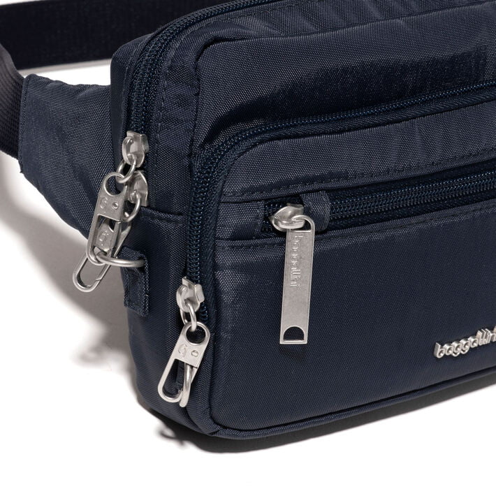 Baggallini Waist Pouches Baggallini Securtex Anti-Theft Belt Bag Sling