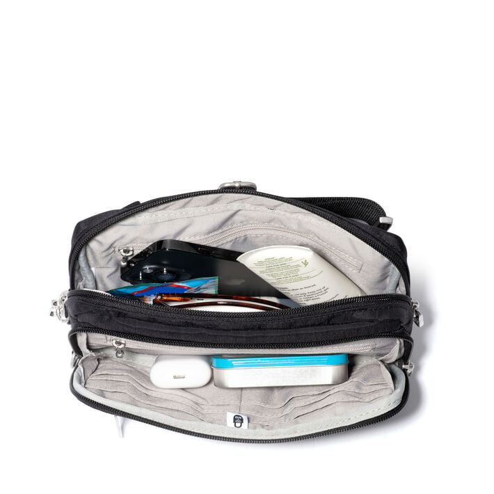 Baggallini Waist Pouches Baggallini Securtex Anti-Theft Belt Bag Sling