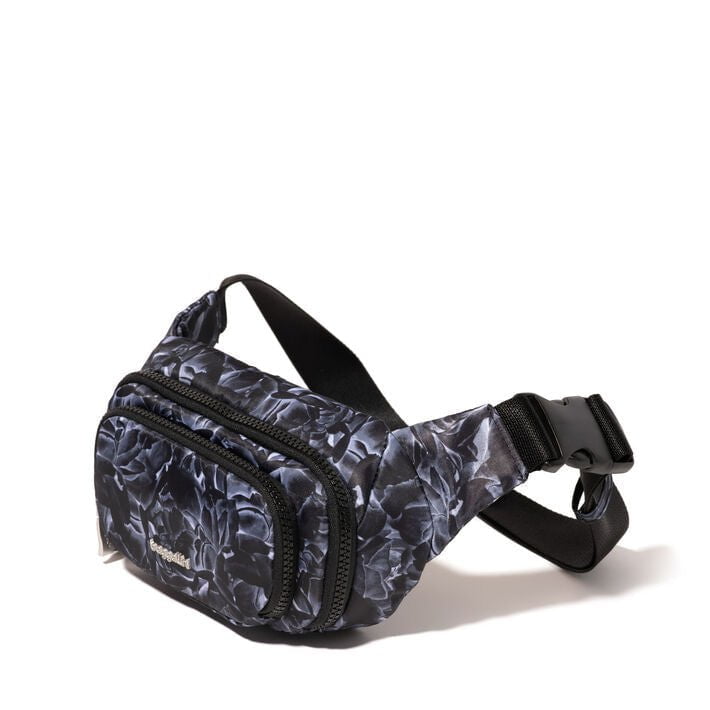 Baggallini Waist Pouches Divine Rose Baggallini On The Go Belt Bag Waist Pack - Divine Rose