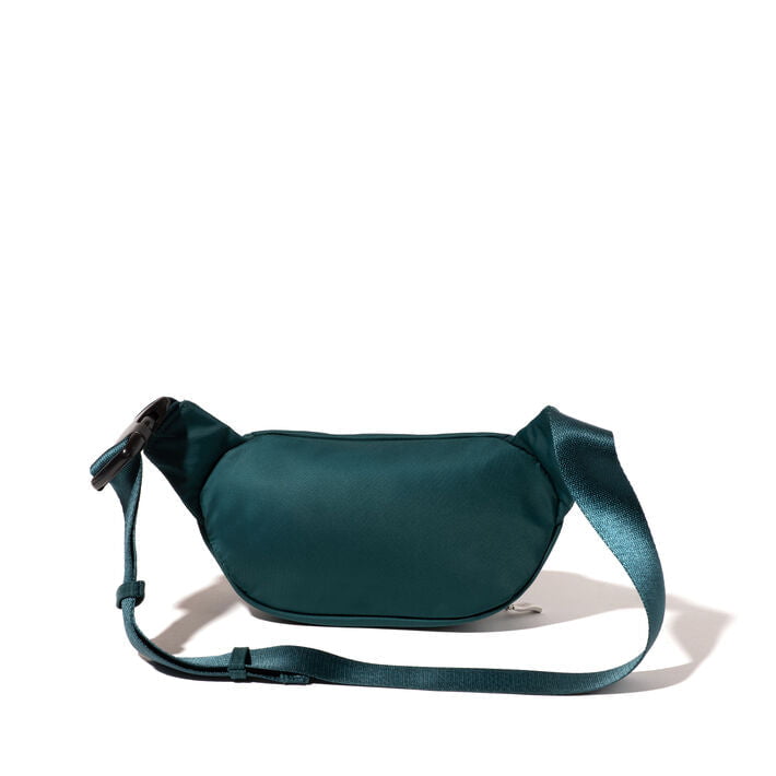 Baggallini Waist Pouches Emerald Twill Baggallini On The Go Belt Bag Waist Pack - Emerald Twill