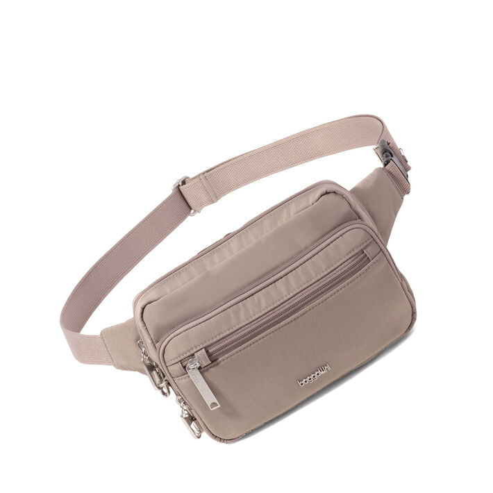 Baggallini Waist Pouches Moonrock Baggallini Securtex Anti-Theft Belt Bag Sling