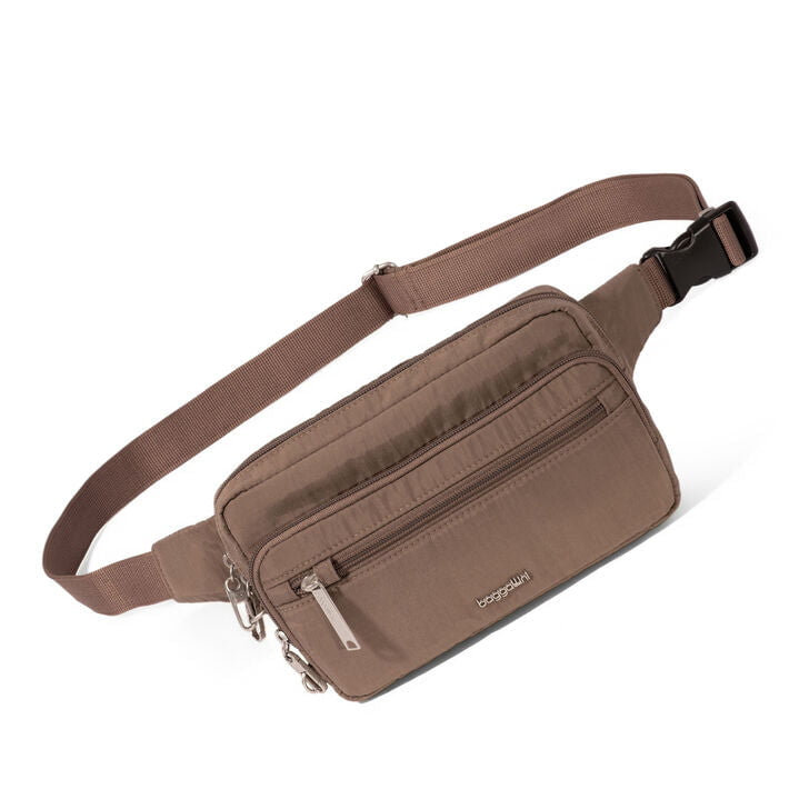 Baggallini Waist Pouches Portobello Baggallini Securtex Anti-Theft Belt Bag Sling