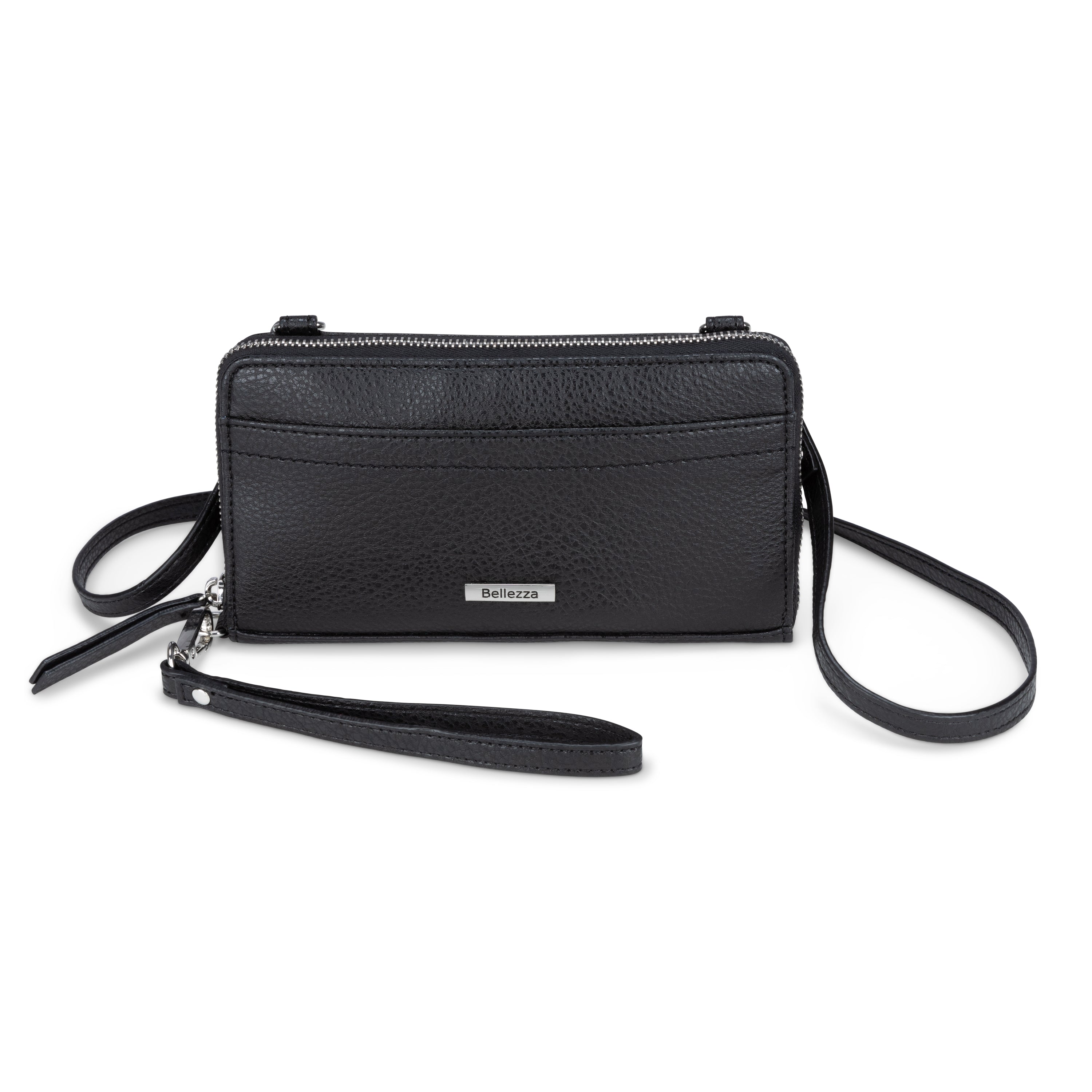 Bellezza Wallets Black Bellezza RFID Wallet on a String