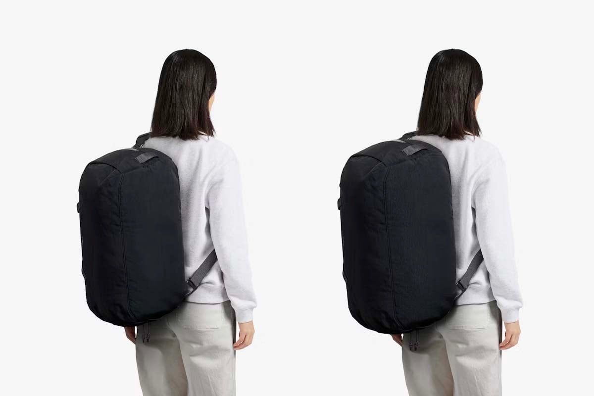 Bellroy Duffles Black Bellroy Venture Duffel 55L