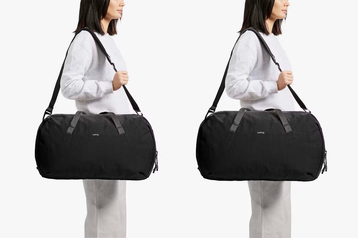 Bellroy Duffles Black Bellroy Venture Duffel 55L