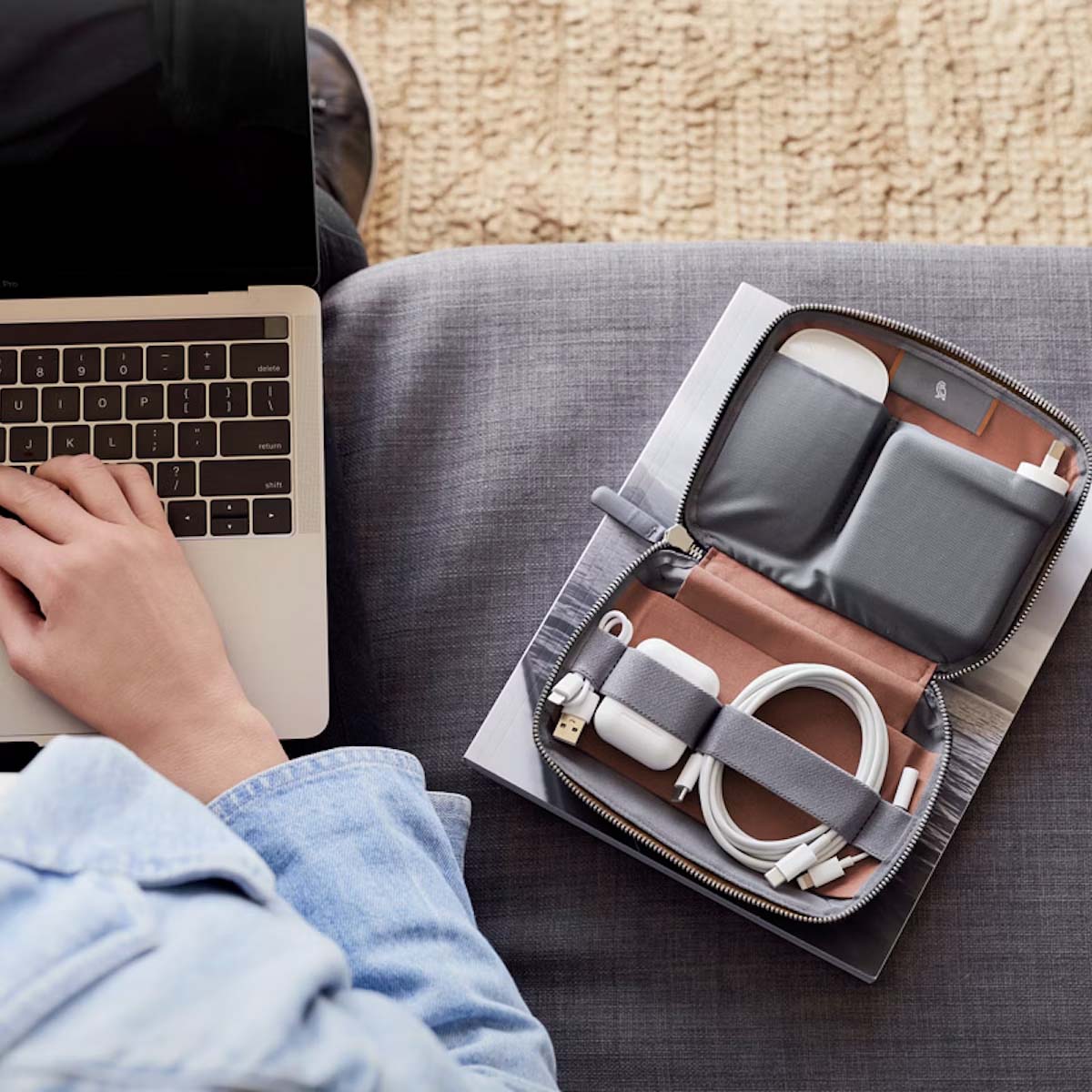 Bellroy Travel Accessories Navy Bellroy Tech Kit Compact - Navy