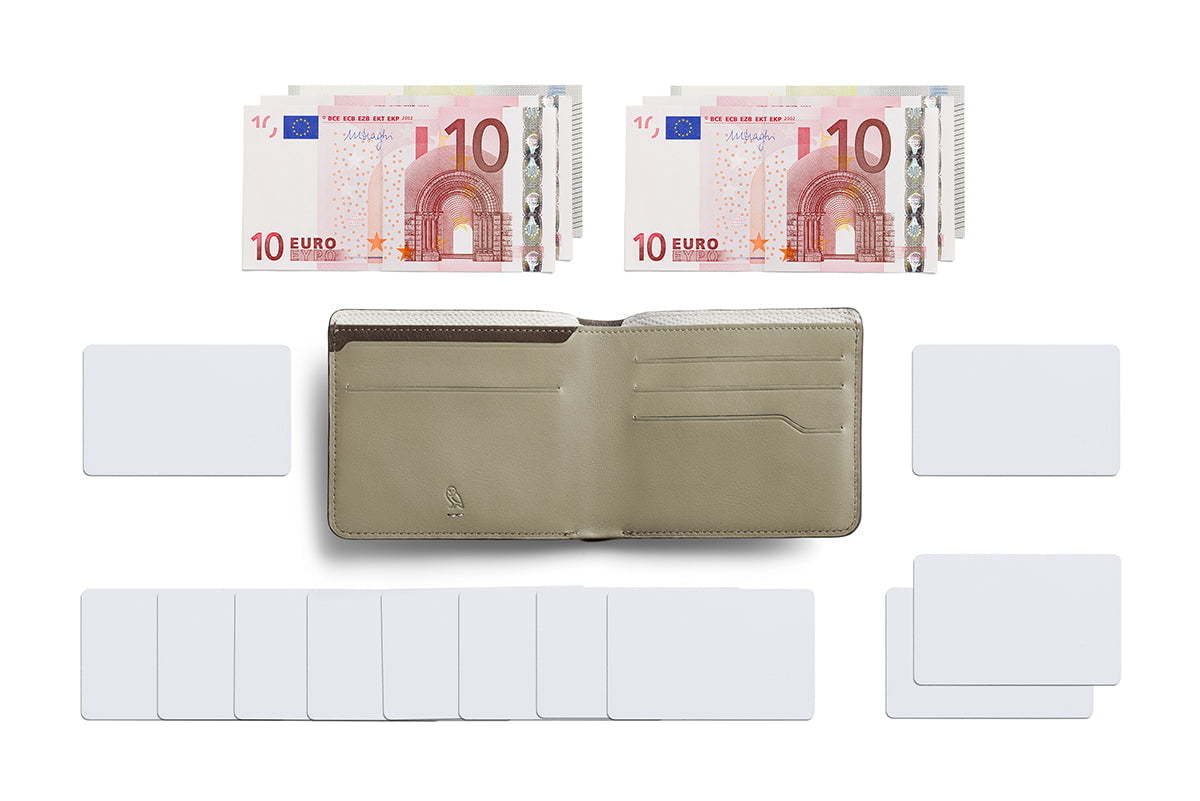 Bellroy Wallets Darkwood Bellroy Hide & Seek HI Premium - Darkwood