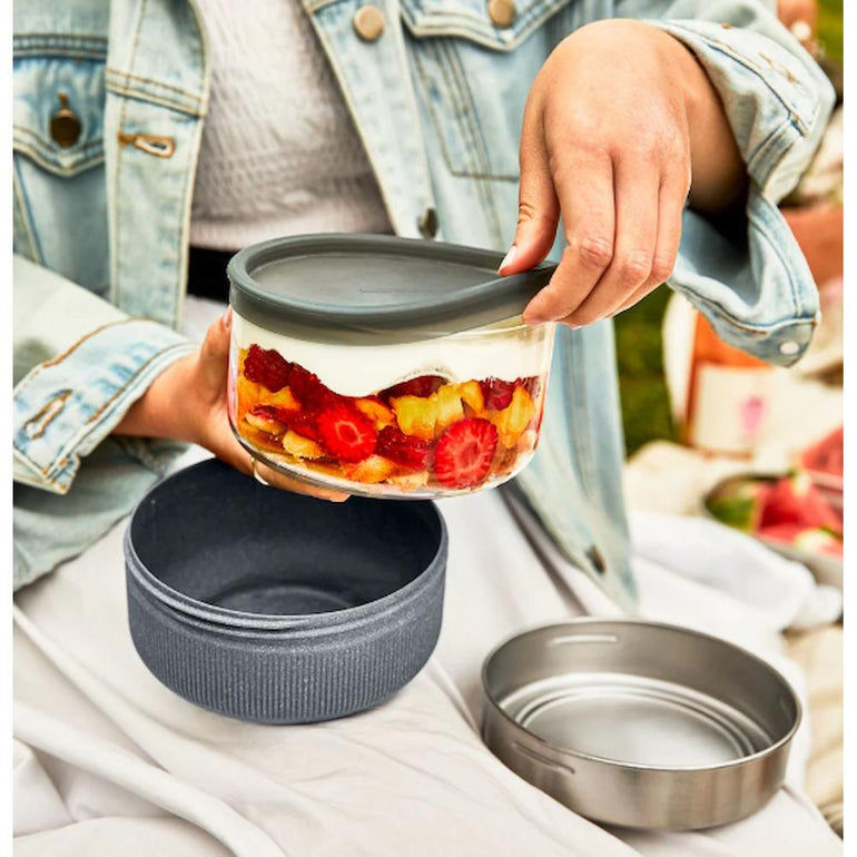 Black + Blum Coolers Slate Black + Blum Glass Lunch Bowl - 750ml