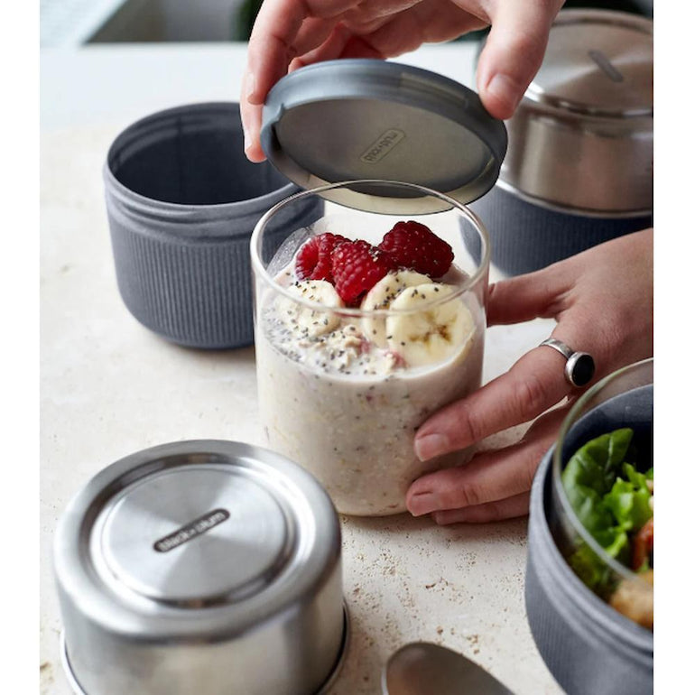 Black + Blum Coolers Slate Black + Blum Glass Lunch Pot - 450ml