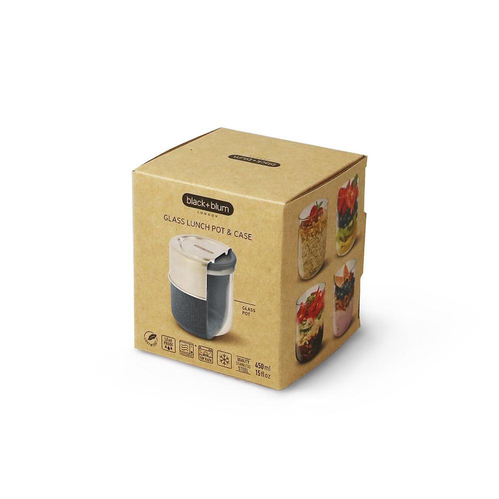 Black + Blum Coolers Slate Black + Blum Glass Lunch Pot - 450ml
