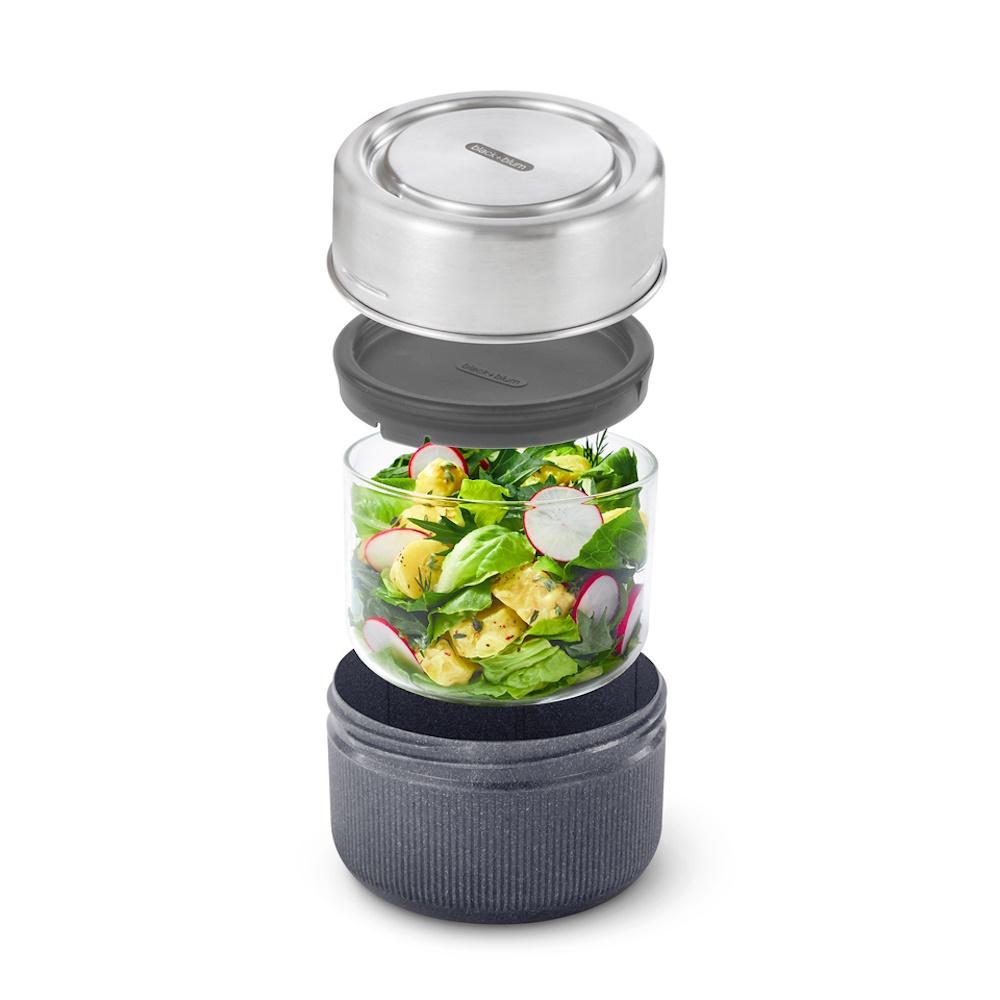 Black + Blum Coolers Slate Black + Blum Glass Lunch Pot - 600ml