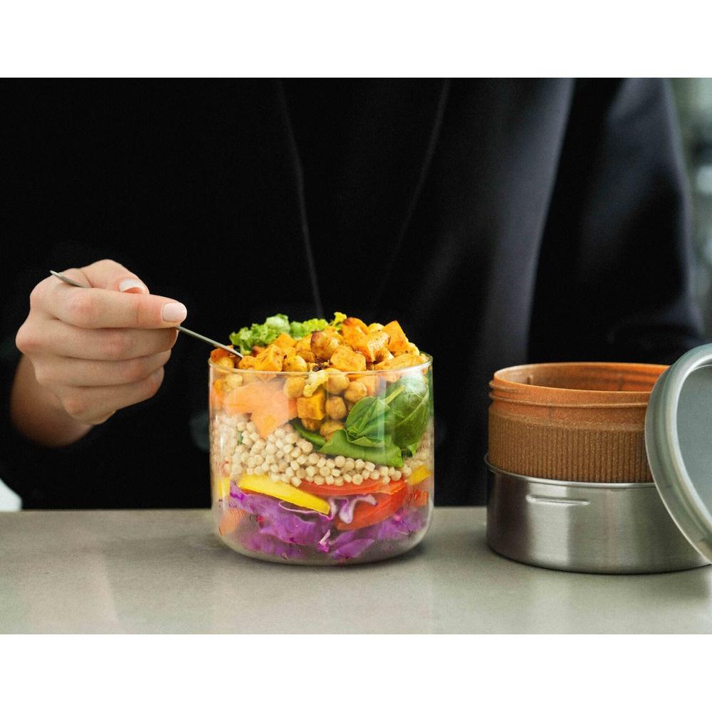 Black + Blum Coolers Slate Black + Blum Glass Lunch Pot - 600ml