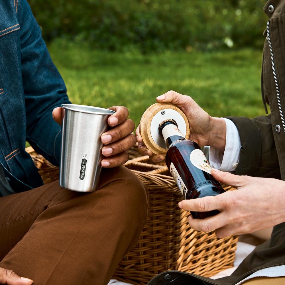 Black + Blum Travel Accessories Grey Black + Blum Picnic Cup Set of 4 - 500ml
