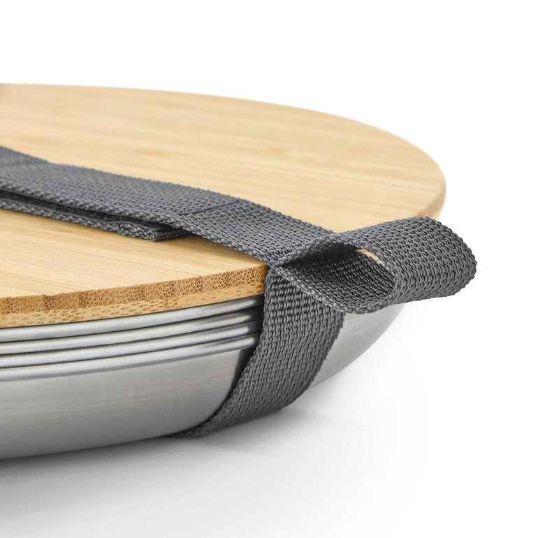 Black + Blum Travel Accessories Grey Black + Blum Picnic Plate Set of 4