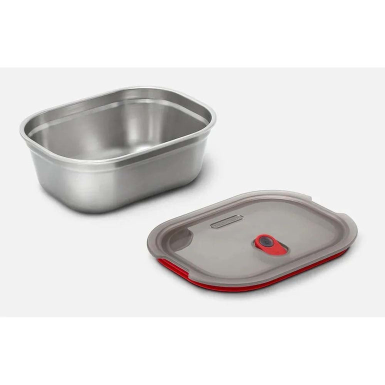 Black + Blum Travel Accessories Grey/Red Black + Blum Food Box Set 3-Piece - S/M/L