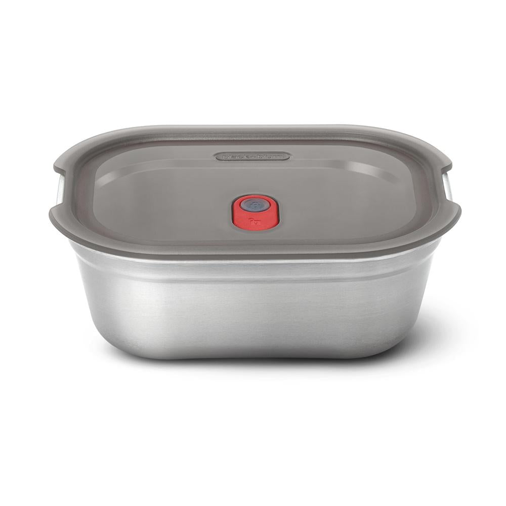 Black + Blum Travel Accessories Grey/Red Black + Blum Steel Food Box - Large