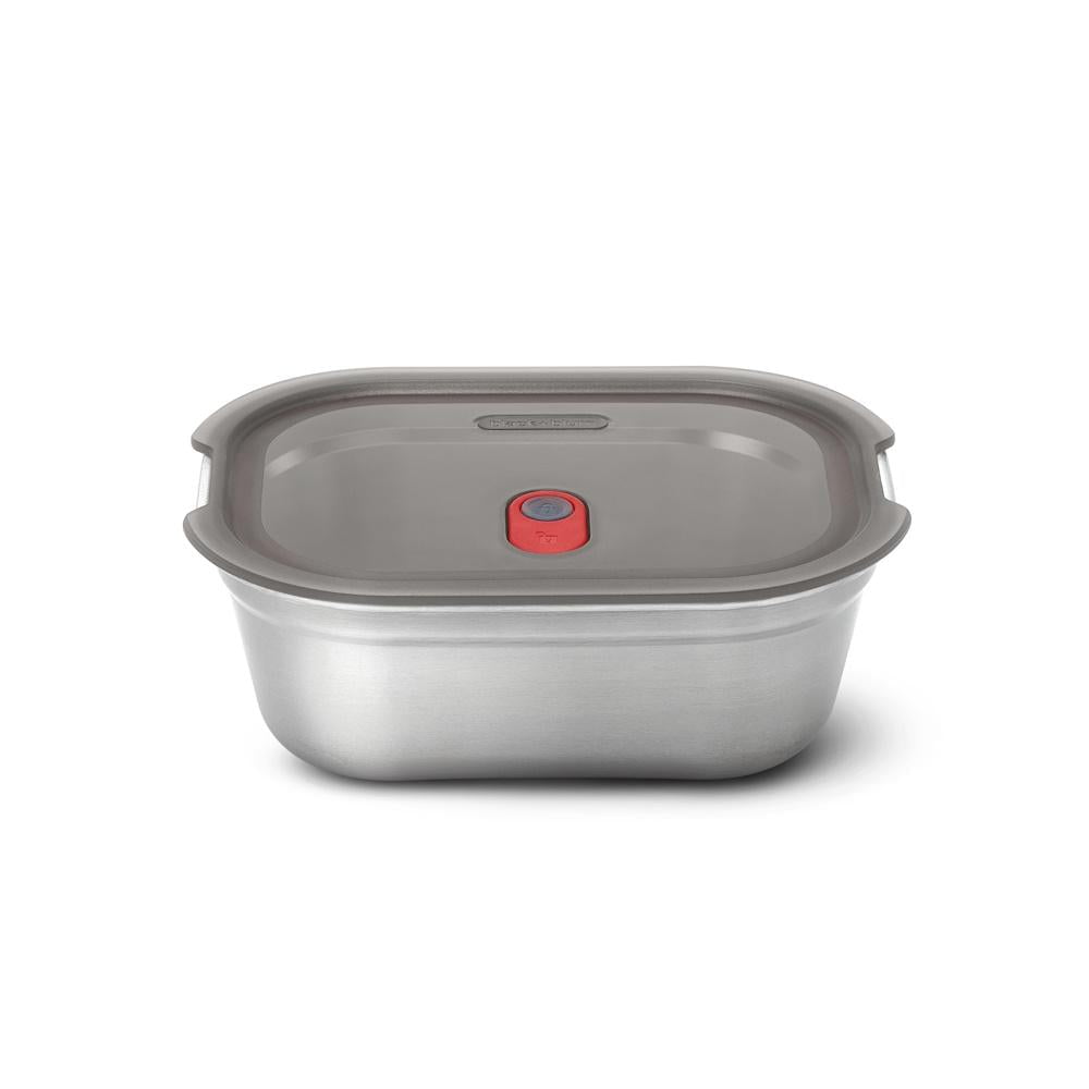 Black + Blum Travel Accessories Grey/Red Black + Blum Steel Food Box - Small