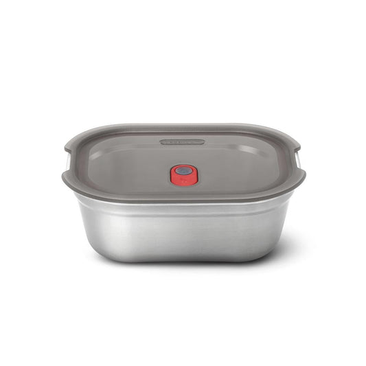 Black + Blum Travel Accessories Grey/Red Black + Blum Steel Food Box - Small