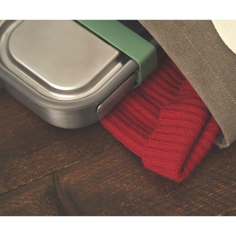 Black + Blum Travel Accessories Olive Black + Blum Stainless Steel Lunch Box - 1L