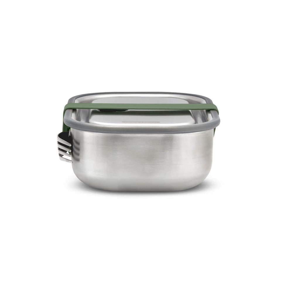 Black + Blum Travel Accessories Olive Black + Blum Stainless Steel Lunch Box - 1L