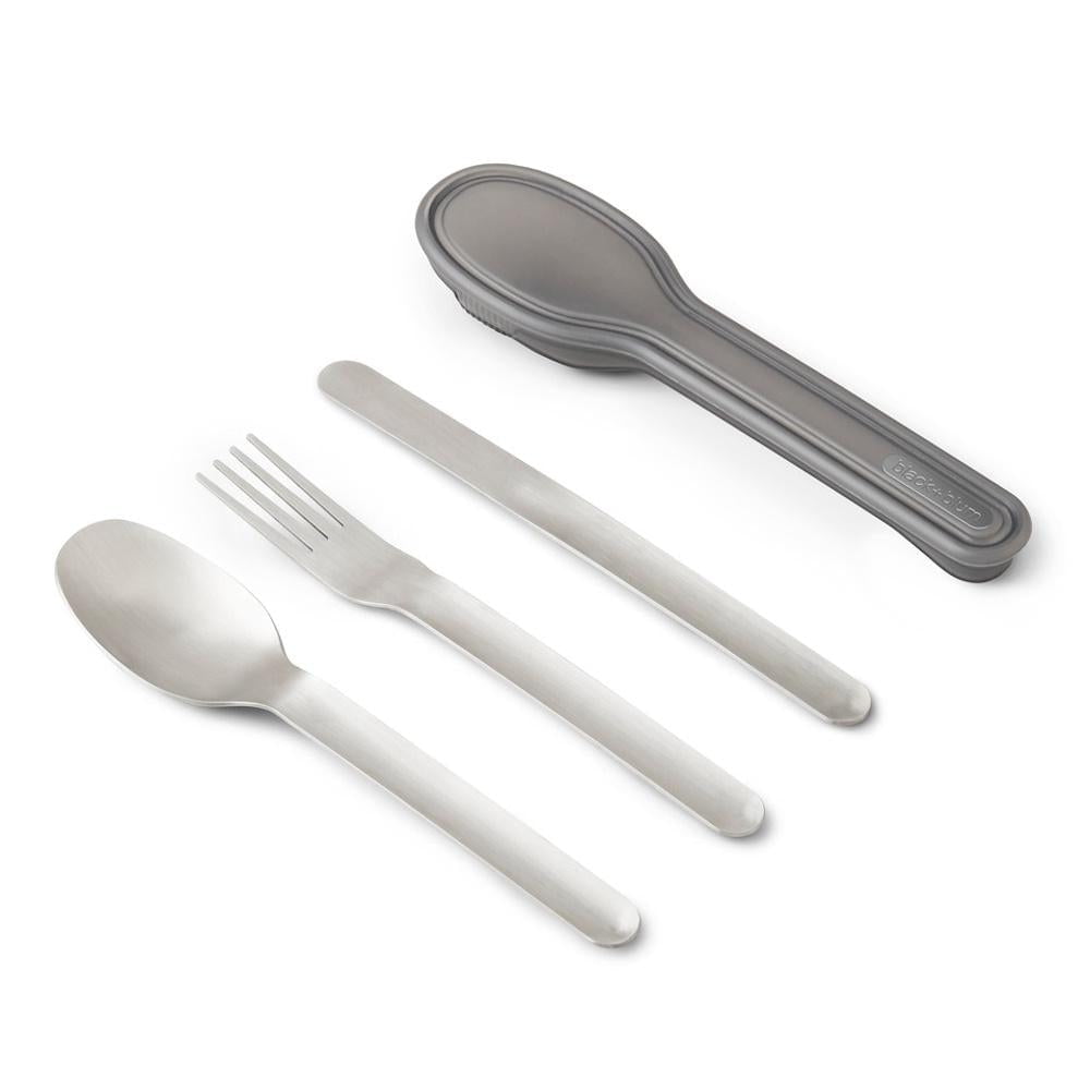 Black + Blum Travel Accessories Steel Black + Blum Cutlery Set and Case