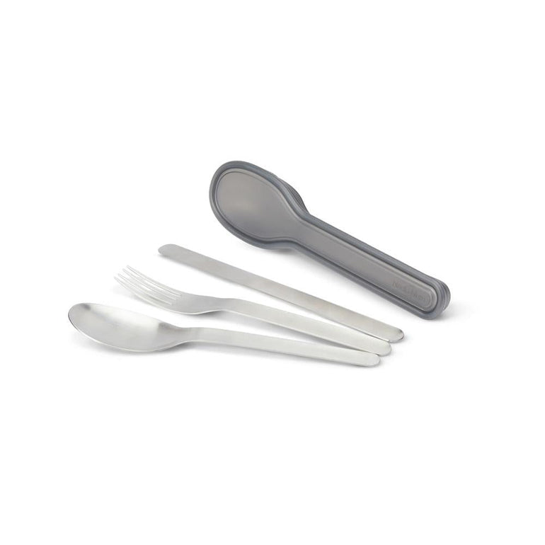 Black + Blum Travel Accessories Steel Black + Blum Cutlery Set and Case