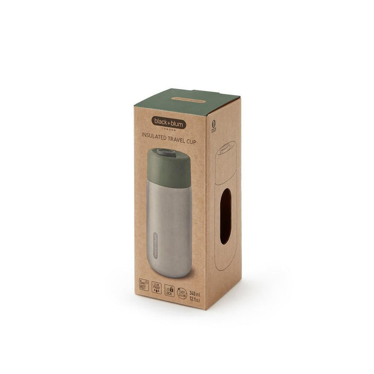 Black + Blum Water Bottles Black + Blum Travel Cup Stainless Steel - 340ml