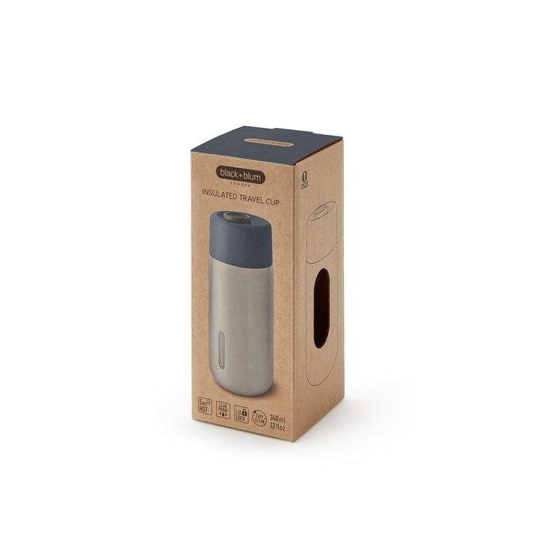 Black + Blum Water Bottles Black + Blum Travel Cup Stainless Steel - 340ml