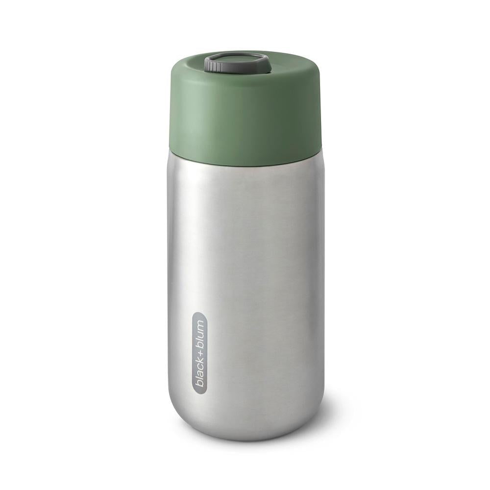 Black + Blum Water Bottles Olive Black + Blum Travel Cup Stainless Steel - 340ml