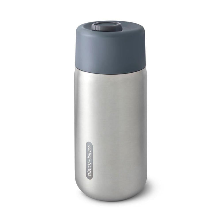 Black + Blum Water Bottles Slate Black + Blum Travel Cup Stainless Steel - 340ml