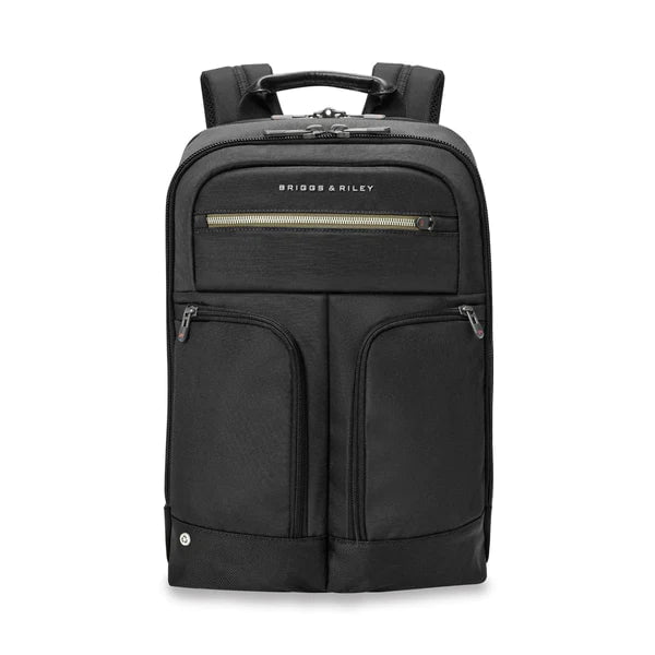 Briggs & Riley Backpacks Black Briggs & Riley HTA Medium Slim Expandable Backpack