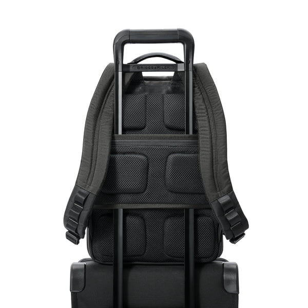 Briggs & Riley Backpacks Black Briggs & Riley HTA Medium Slim Expandable Backpack