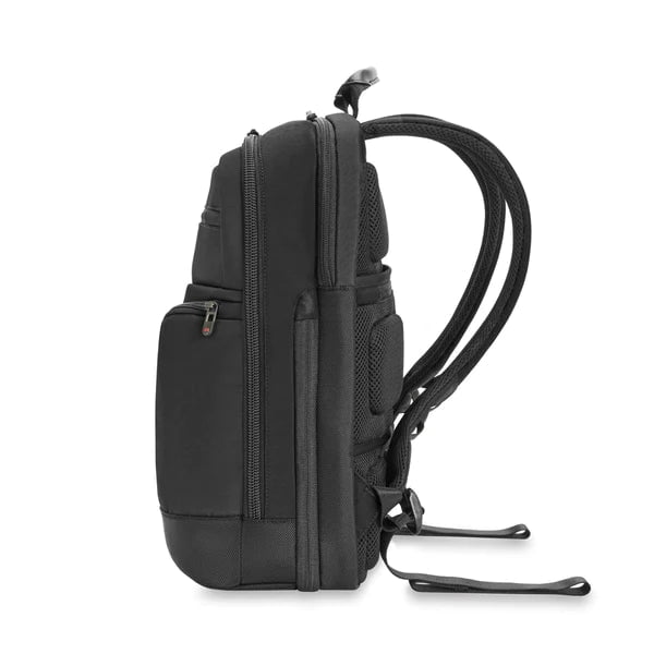 Briggs & Riley Backpacks Black Briggs & Riley HTA Medium Slim Expandable Backpack