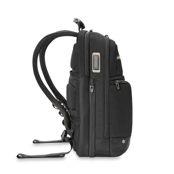 Briggs & Riley Backpacks Black Briggs & Riley HTA Medium Slim Expandable Backpack