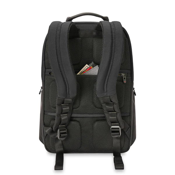 Briggs & Riley Backpacks Black Briggs & Riley HTA Medium Widemouth Backpack