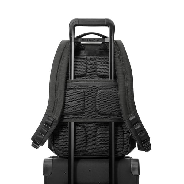 Briggs & Riley Backpacks Black Briggs & Riley HTA Medium Widemouth Backpack