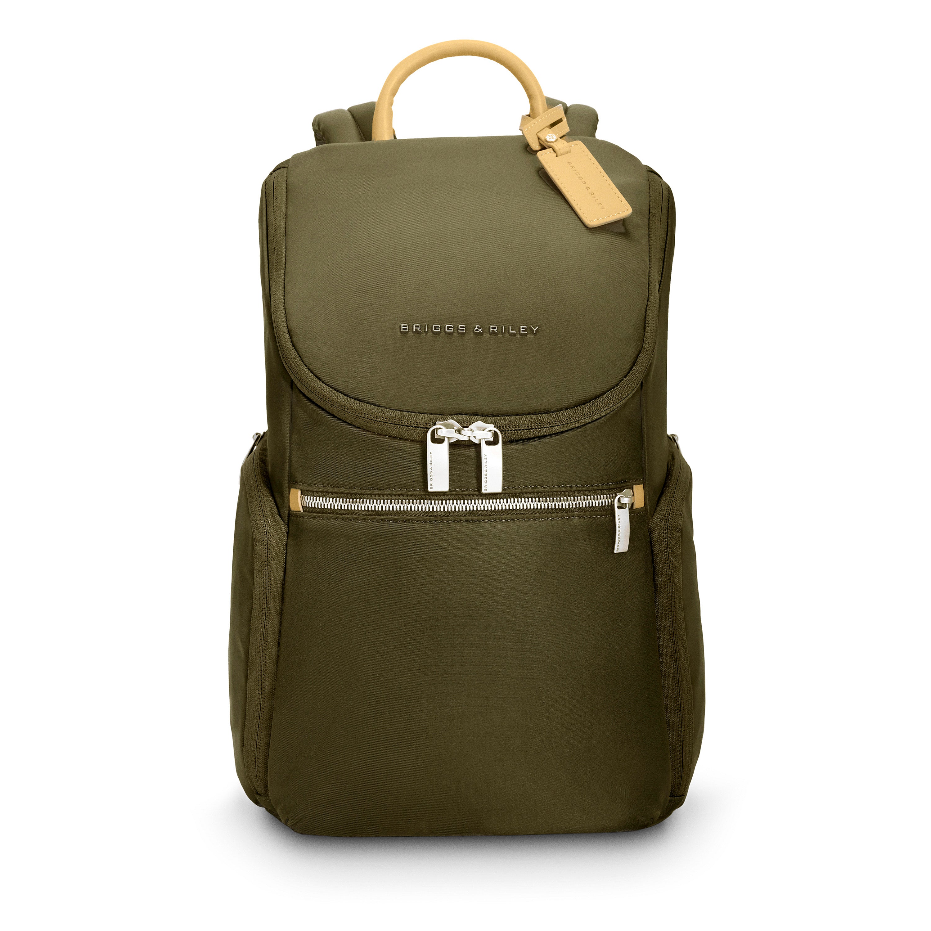 Briggs & Riley Backpacks Olive Briggs & Riley Rhapsody 2.0 U-Zip Backpack - Olive