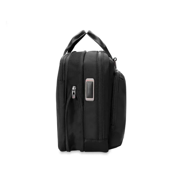 Briggs & Riley Briefcases Black Briggs & Riley HTA Medium Slim Expandable Brief