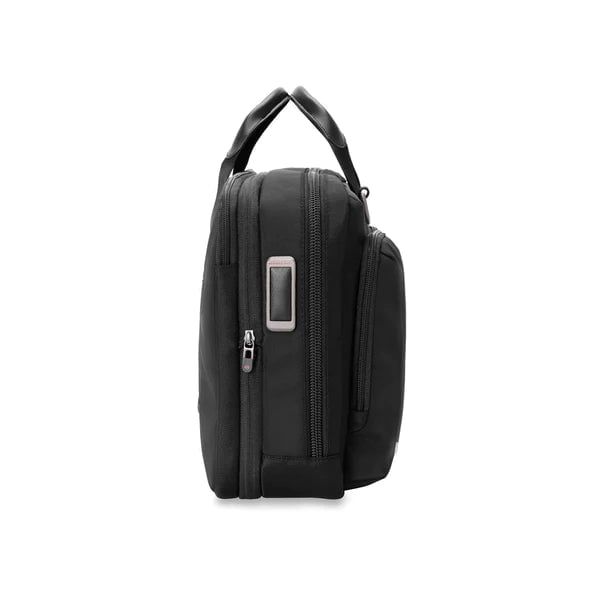 Briggs & Riley Briefcases Black Briggs & Riley HTA Medium Slim Expandable Brief